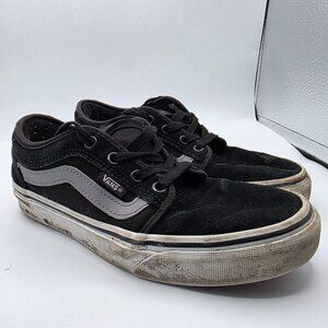Vans Chukka Low Sidestripe Mens Size 6 Black Sneaker Shoes Casual Walking